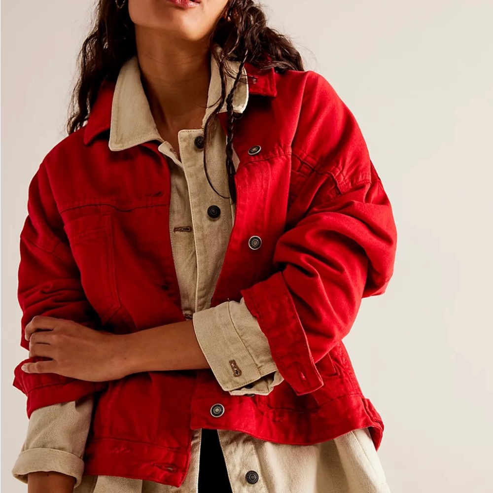 We The Free Opal Swing Denim Jacket